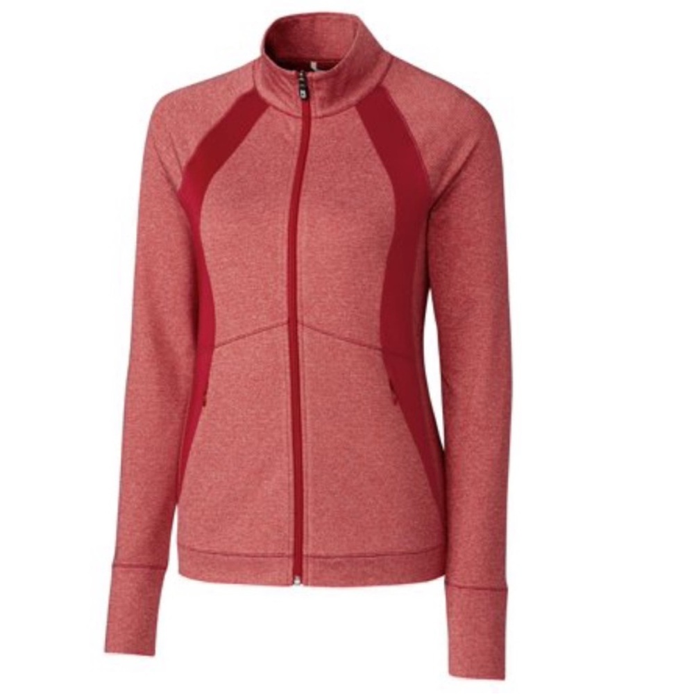 Cutter & Buck Women's Heathered Red Jacket